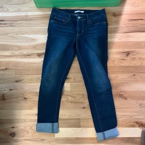 Levi’s dark blue skinny Jean